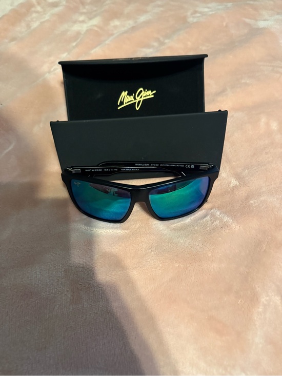 Maui Jim Other - Maui Jim Mamalu Bay Men’s green Mirrored Polarized Sunglasses